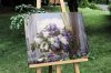 Malowanie Po Numerach Zestaw Lilac przy Oknie 40x50